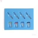AAA Dental Fiber Post Kit (Pack of 20 Posts + 4 Drills)