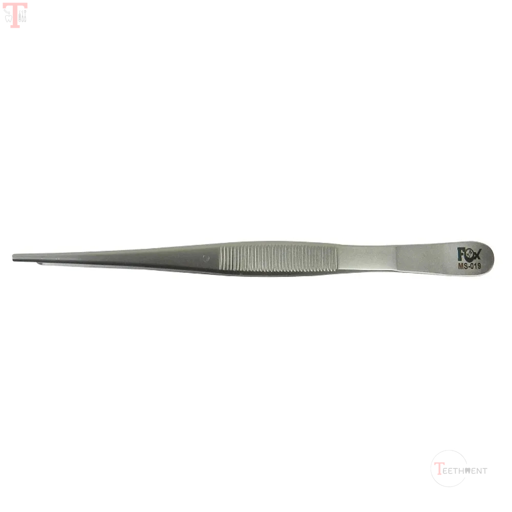 Fox Dressing Forceps Fine Tooth 1:2 18 cm / 7" - MS-019