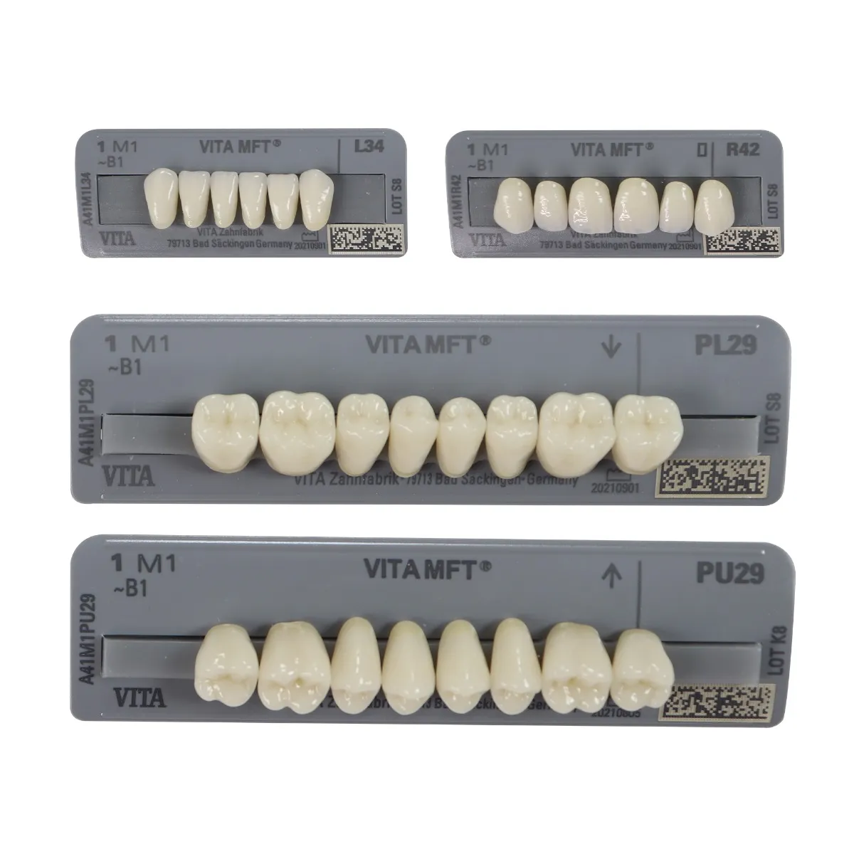 Vita MFT Denture Teeth R45-1M1 (Set of 28)
