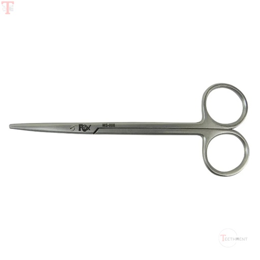 Fox Metzenbaum Scissors Curved S/B 14.5cm / 5.7" - MS-008